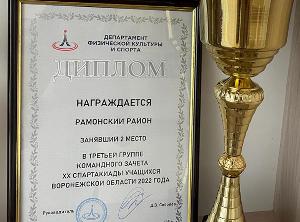 В Рамонском районе прошло награждение по итогам XX спартакиады.